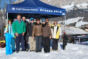 Il gruppo sci ringrazia tutti i corsisti e dà loro appuntamento a Zoldo